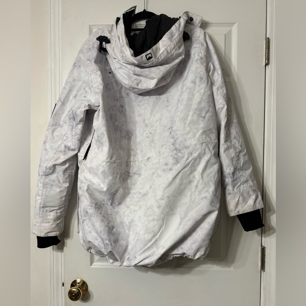 Montec Virago FW22 Snowboard Jacket XL White Tiedye - Picture 5 of 8